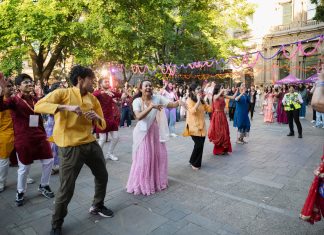 Diwali celebrations on the Parkville campus: Image by Photographer: Joshua B