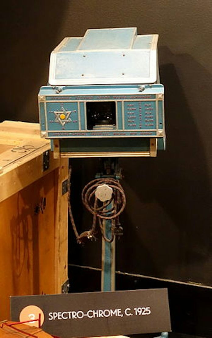 Spectro-Chrome, c1925, at the Museum of Science and Industry, Chicago