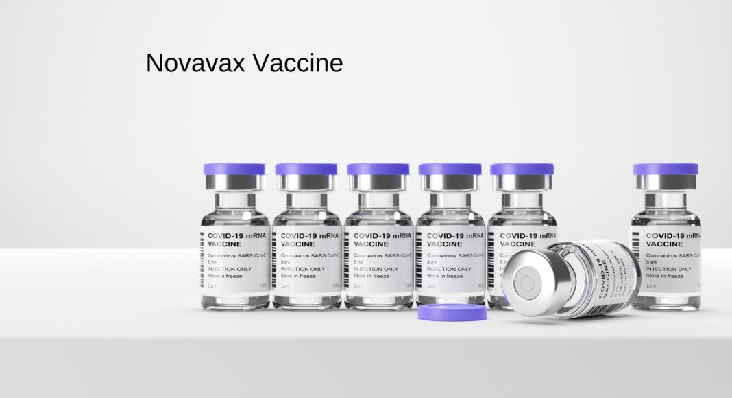 Novavax vaccine; Image Source: @CANVA