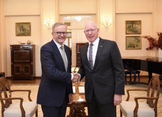 PM Anthony Albanese with Governor General of Australia David Hurley (Image Source: Twitter)