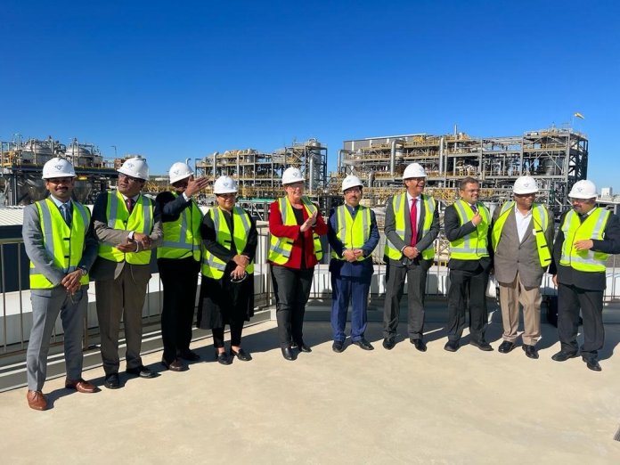 Australia's Resources Minister Madeleine King and Indian Minister for Coal and Mines Pralhad Joshi; Image Source: Supplied