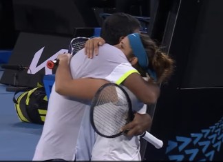 Sania Mirza-Rohan Bopanna march into mixed doubles final; Image Source: Twitter @AO